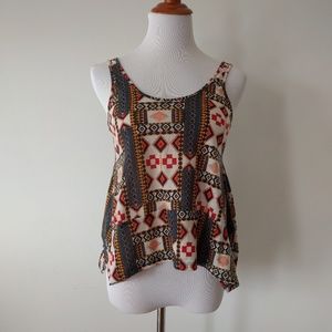 ❎ *Sold* Aztec Geometric Pattern Tank